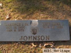 Clarence I Johnson, Sr