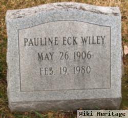 Pauline Eck Wiley