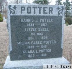 Elizabeth Frances "lizzie" Snell Potter