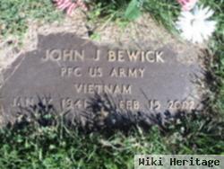 Pfc John J. Bewick