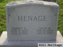 Susie M. Henage