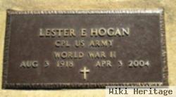 Lester E. Hogan