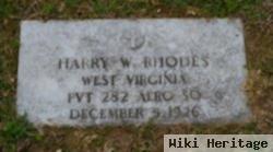 Harry W. Rhodes