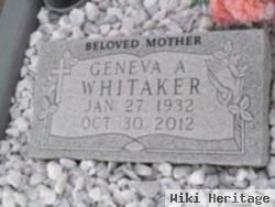 Geneva Ann Barnes Whitaker