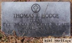 Thomas Eddie Hodge