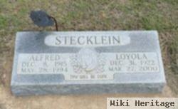 Alfred "fritz" Stecklein