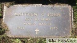 Matthew C John