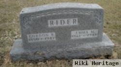 Gordon B Rider