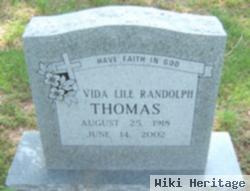 Mary Vida Lile Thomas