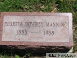 Rosetta T Downey Manning