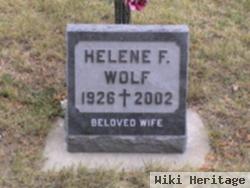 Helene F. Wisneski Wolf