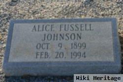 Alice Fussell Johnson