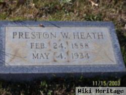 Preston W Heath