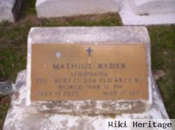 Mathius Ryder