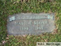 Mabel T Beaver