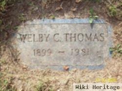 Welby C "webb" Thomas