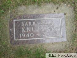 Barbara Joan Steller Knutson