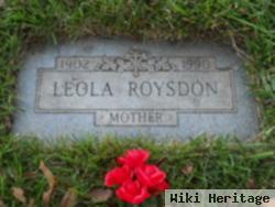 Leola Vaught Roysdon