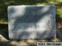 Donald R. Lang