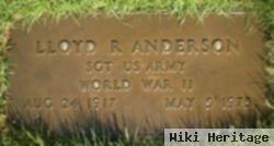 Sgt Lloyd Robert Anderson