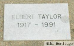 Elbert Taylor