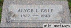Alyce L Cole