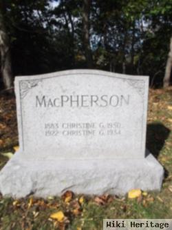 Christine G. Macpherson