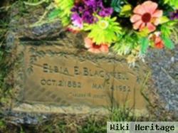 Elbia Elliott Blackwell