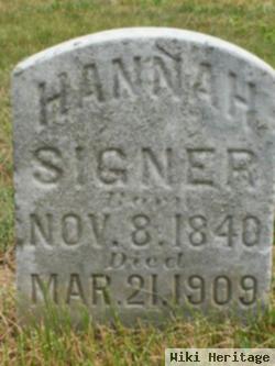 Hannah Oberholtzer Signer