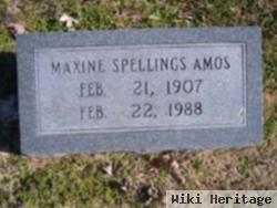 Maxine Spellings Amos