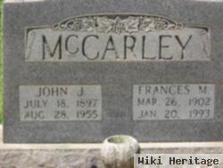 Frances Mcabee Mccarley