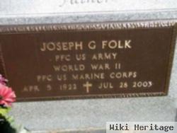 Pfc Joseph G Folk