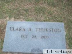 Clara A Thurston