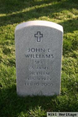 Spec John L Williams