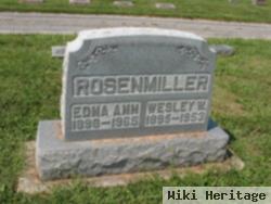 Wesley W Rosenmiller