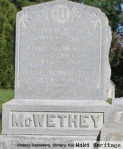 John P Mcwethey