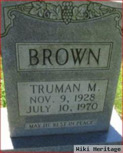 Truman Merle Brown