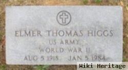 Elmer Thomas Higgs