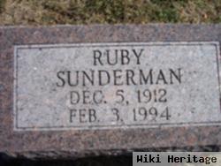 Ruby Sunderman