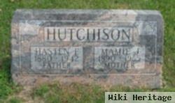 Hasten F Hutchison