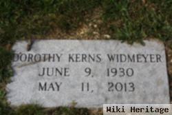 Dorothy June Kerns Widmeyer