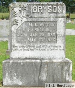 M. A. Bryson