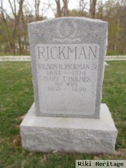 Mary T. Holmes Rickman