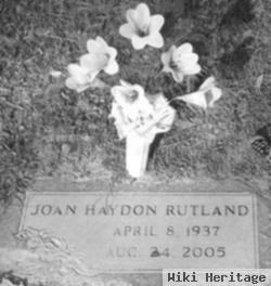 Joan Haydon Rutland