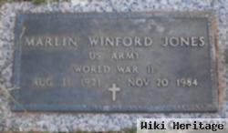 Marlin Winford Jones