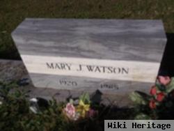 Mary Jane Consolo Watson