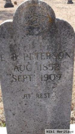 Elias B Peterson