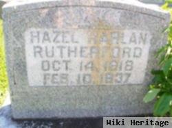 Hazel Harlan Rutherford