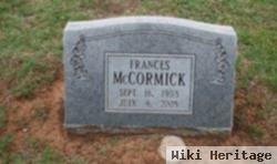 Frances Mccormick