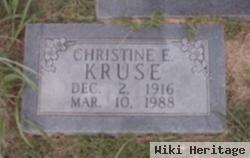 Christine E. Kruse